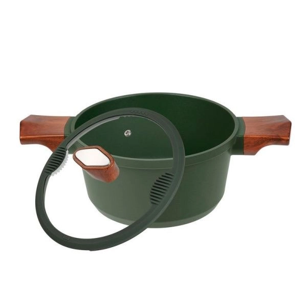 Кастрюля 2,6л h10,5см алюминий АП SADR со стекл.крышкой 20см (6)