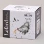 Кружка 450мл 13*10*9,5см керамика FUNNY HENS (36)