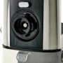 Мясорубка электрическая нерж.сталь DELTA LUX DE-602MS черная 3600Вт насадка для томата(4)