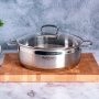 Сотейник 4л нерж.сталь Orion со стекл.крышкой 26см ORN-STP4026G (3)
