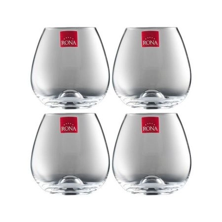 Стаканы набор 4шт 440мл стекло RONA DRINK MASTER (12)