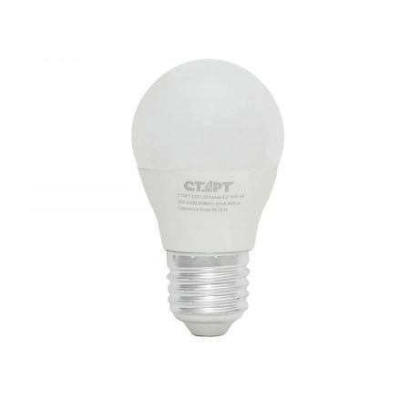 Лампа светодиодная стекло СТАРТ LEDSphere 10W-E27 (холодный белый свет) (10/100)