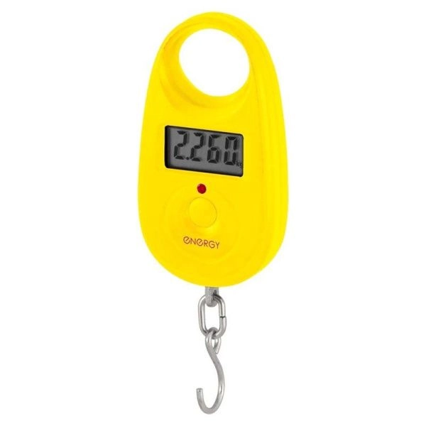Весы безмен электронный ENERGY BEZ-150 желтый 25 кг