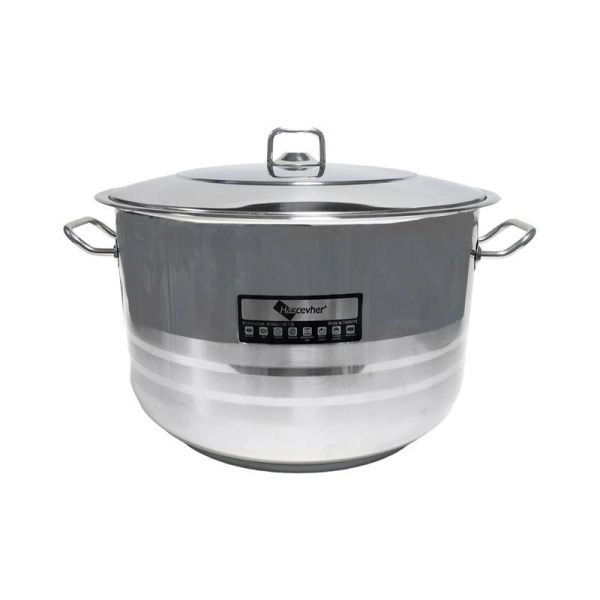 Кастрюля 30л 40*26см нерж.сталь Hascevher Gastro 3TTCLK3340003 (1)