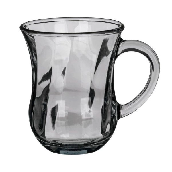 Кружка 200мл стекло BLACK DIAMOND (6)