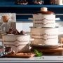 Кастрюля 5,5л эмаль Vintage цилиндрическая ТМ Appetite 6RD221M (8/4)