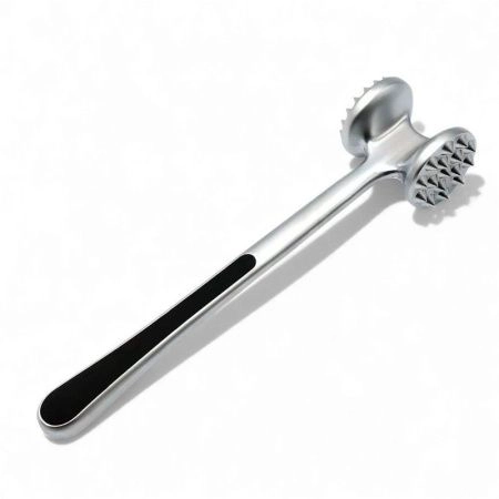 Молоток для мяса нерж.сталь 22*5см круглый KT1229 ST-20771 (72)
