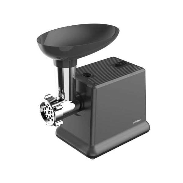 Мясорубка электрическая нерж.сталь Centek CT-1625 2000Bт 2 кг/мин реверс 2в1 мясорубка/овощерезка 2диска