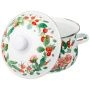 Кастрюля 2,8л эмаль Fruit Basket с крышкой 20см выс.12см (6)