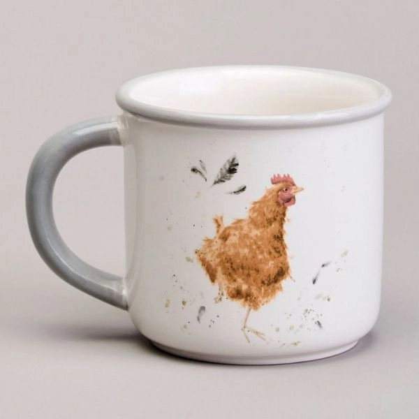 Кружка 450мл 13*10*9,5см керамика FUNNY HENS (36)