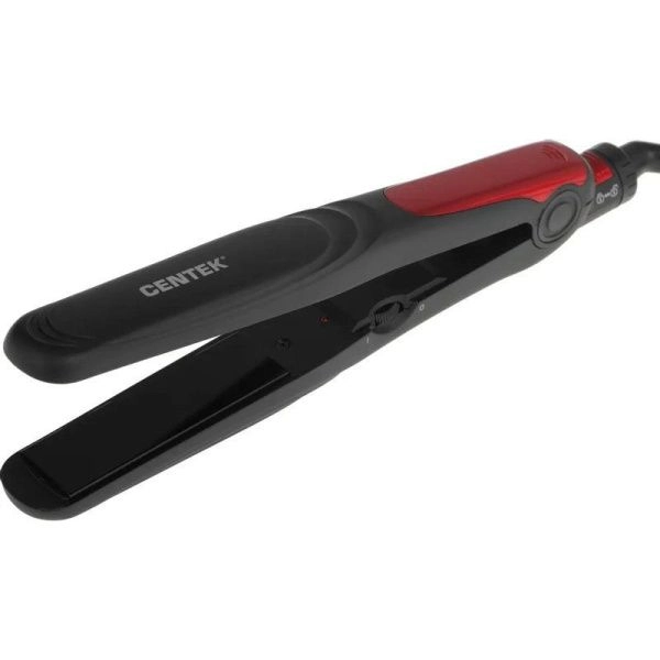 Выпрямитель для волос 40Вт Centek CT-2008 керамические пластины 90*26мм, LED индикатор (24)