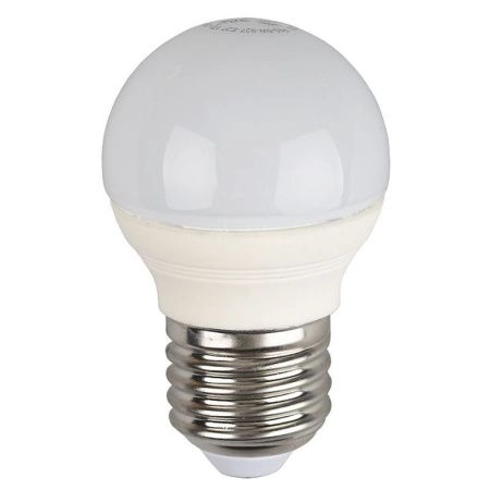 Лампа светодиодная стекло ЭРА LED smd P45-5w-840-E27 (холод.свет) 50588