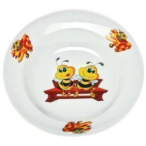 Тарелка детская глубокая 20см фарфор ПЧЕЛЫ 2с0469 (20)
