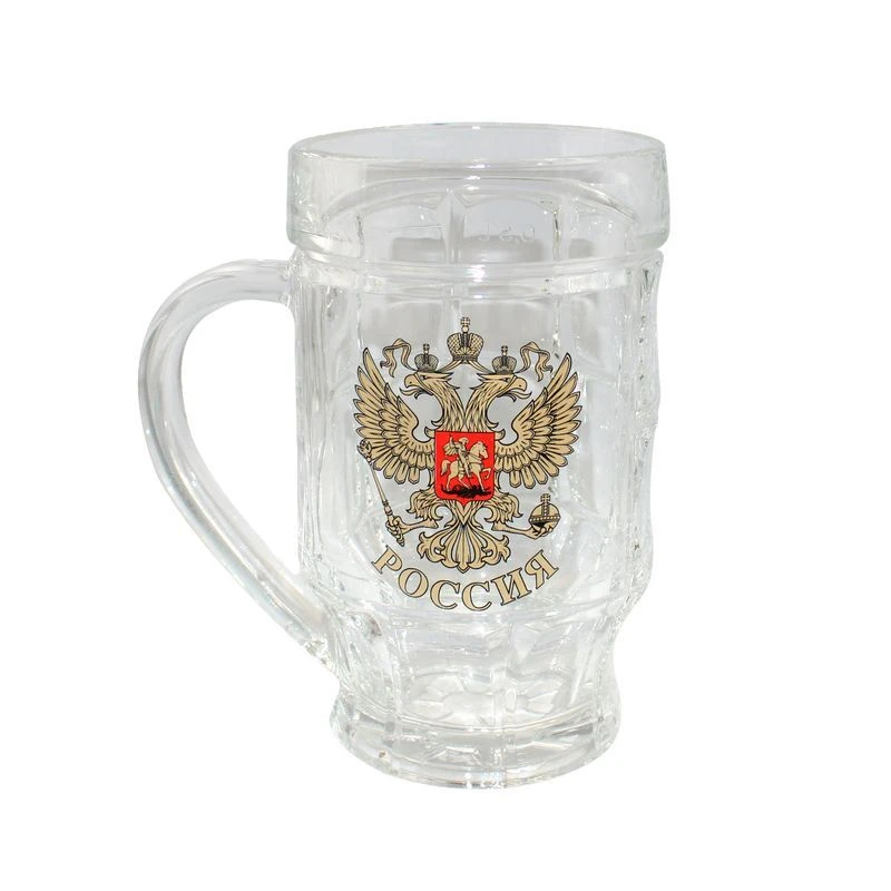 Кружка пивная 500мл стекло