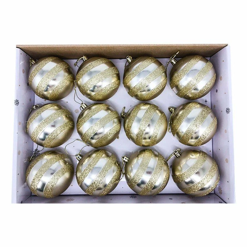 Украшение новогоднее Шар D 8 см