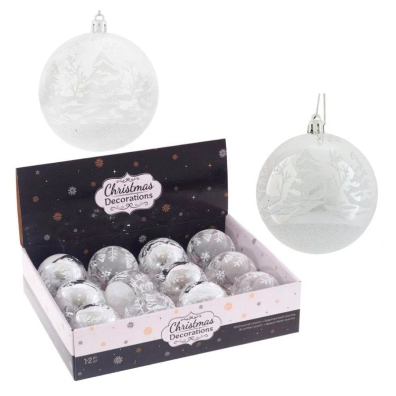 Украшение новогоднее Шар D8 см