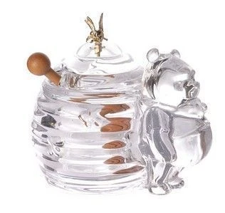 Банка для меда стекло с деревянной палочкой МУЗА (8)