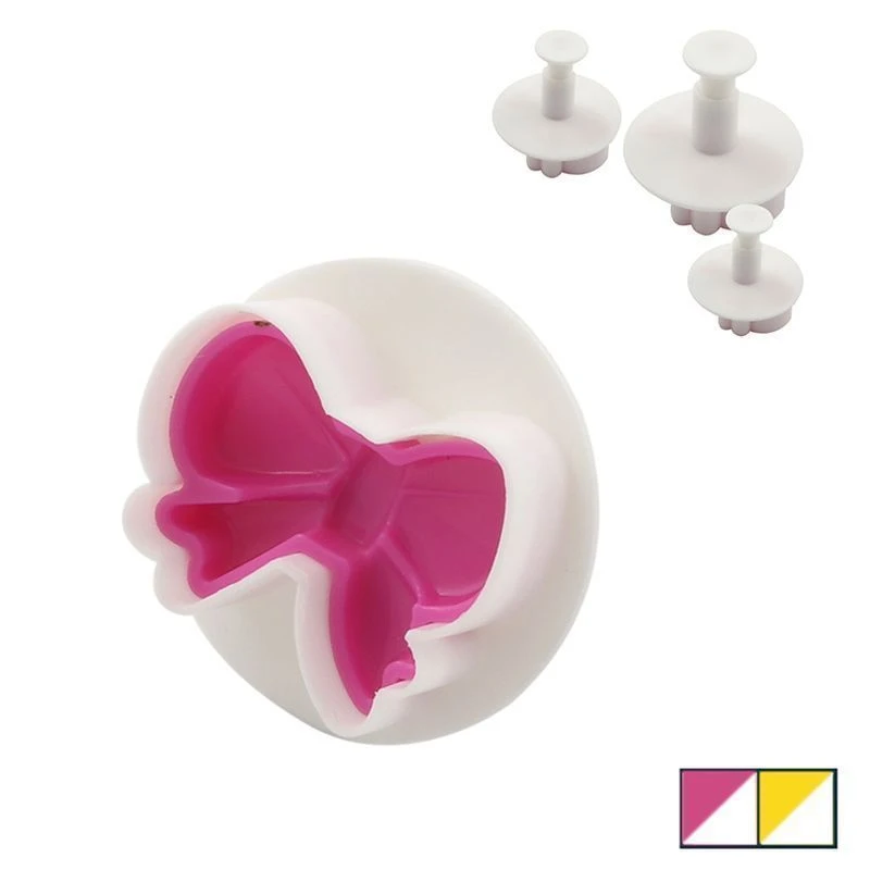 Формочки для печенья набор 3шт пластик 6745 (180)