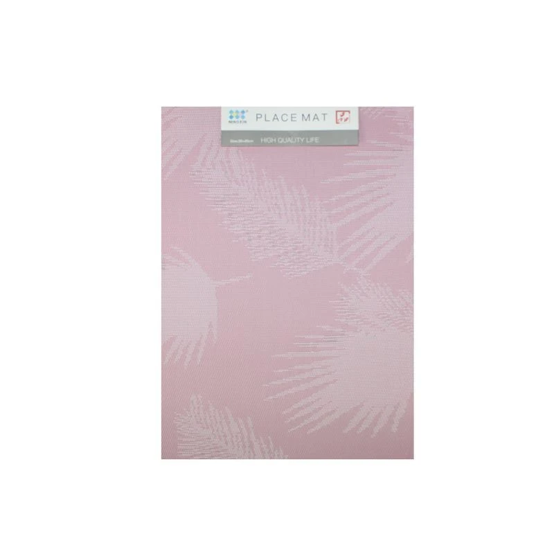 Салфетка сервировочная 30*45см ПВХ ПЕРО розовая (240)