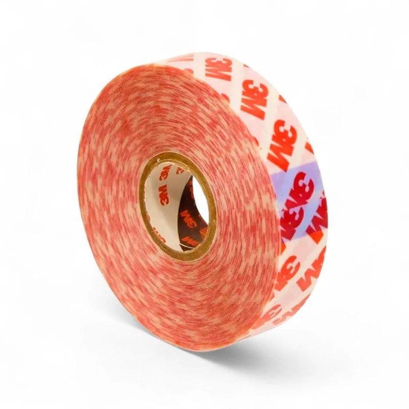 Лента клейкая двусторонняя 15мм*3м многоразовая прозрачная (120)