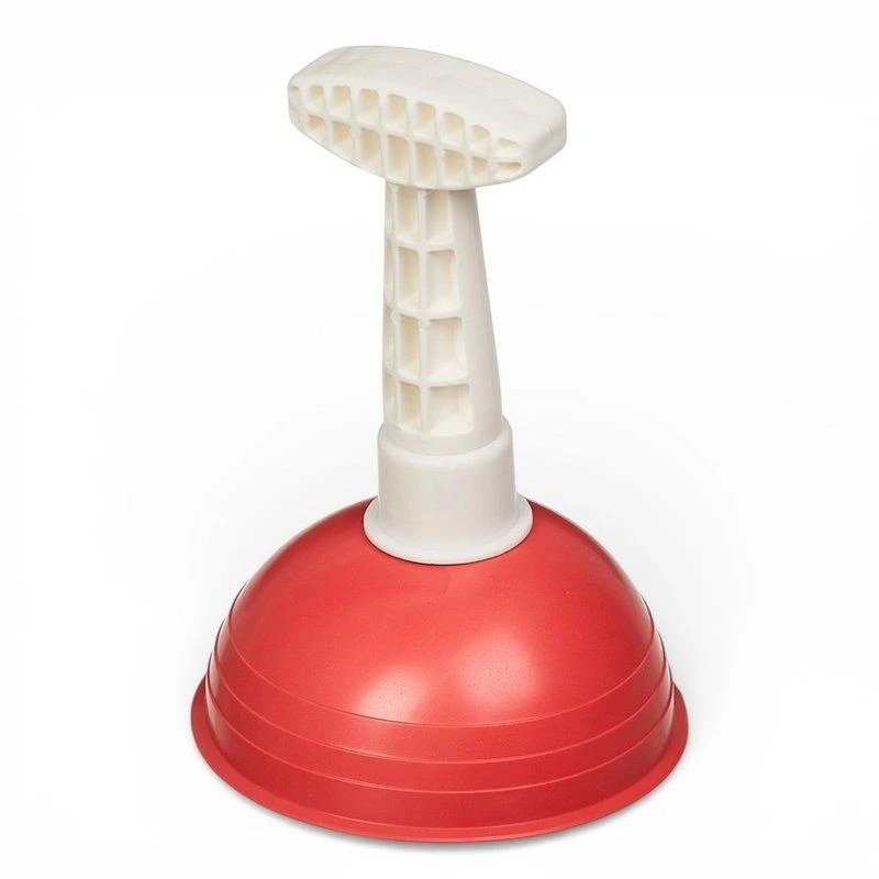 Вантуз 13*17см резина/пластик вишневый