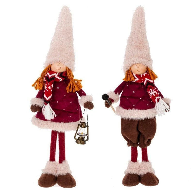 Игрушка мягкая Мальчик/Девочка L14,5 W12 H43 см, 2в.