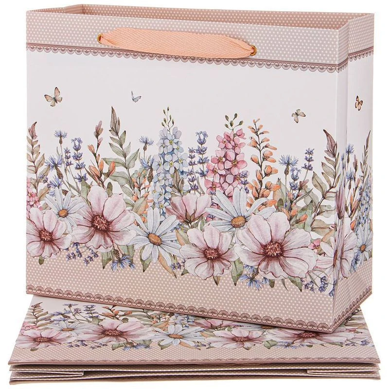 Пакет бумажный 30*27*12см Дворцовый парк (4/30)