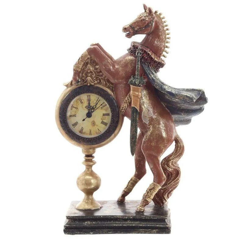 Фигурка Лошадь с часами D7см (AAx1 н/п) L24 W9,5 H34,5 см