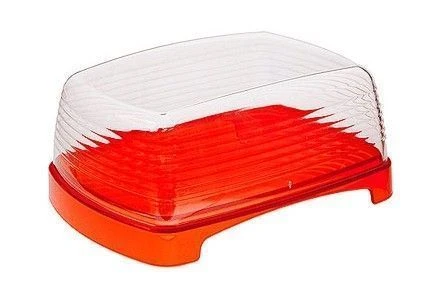 Масленка 15*11*6,5см пластик ФРЭШ апельсин (28)