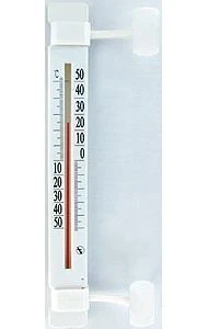 Термометр уличный оконный 21*7см пластик ЛИПУЧКА ТБ-223 в картоне (50/100)