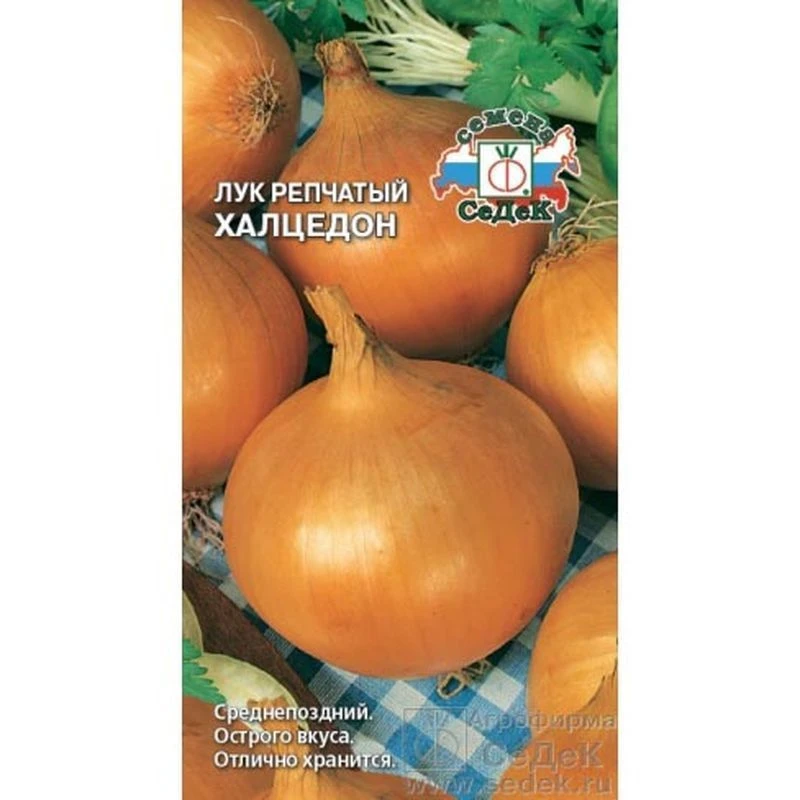 Семена Лук Халцедон (репчатый) 0,5г