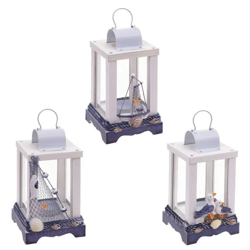 Подсвечник металл/дерево 10*10*21см 3 вида (36)