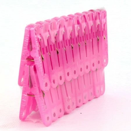 Прищепки бельевые пластик 20шт 5,5см АЗУР Популярные (100)