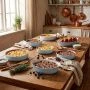 Форма для запекания 34*25см стекло СМАРТ КУЗИН ВАВИ ГРАНИТ прямоугольное  Х1629 (6)