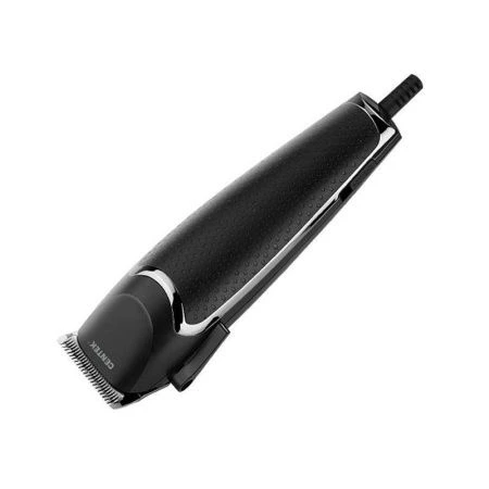 Машинка для стрижки пластик Centek CT-2135 черный 9Вт, 4 насадки, щетка, шнур 1,8м (12)