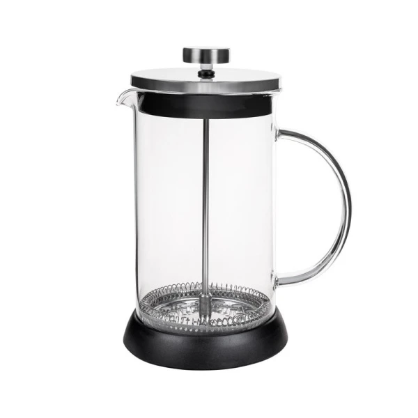 Френч-пресс 600мл стекло резиновое основание мет.фильтр JC-15531 (36)