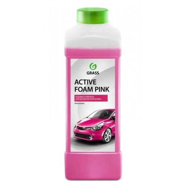 Средство для мойки авто 1л Аctive Foam Pink (12)