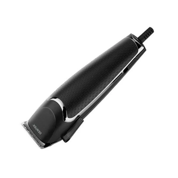 Машинка для стрижки пластик Centek CT-2135 черный 9Вт, 4 насадки, щетка, шнур 1,8м (12)