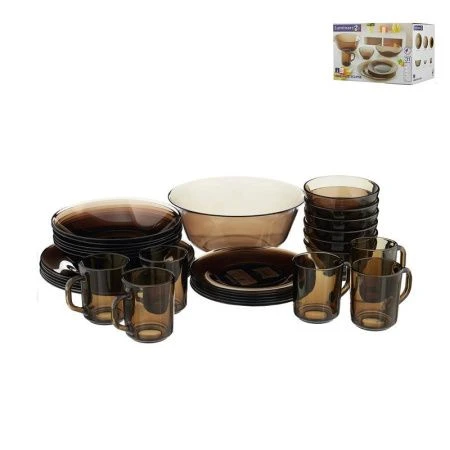 Столовый набор 31пр стекло АМБЬЯНТЕ ЭКЛИПС L5177  (1)