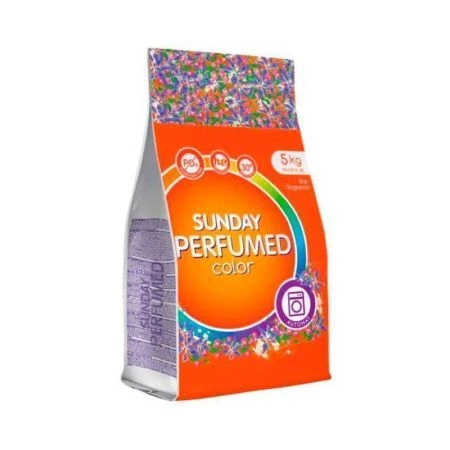 Порошок стиральный 5кг SUNDAY парфюмир. для цветного белья автомат (1/60) Порошок стиральный 5кг SUNDAY парфюмир. для цветного белья автомат (1/60)