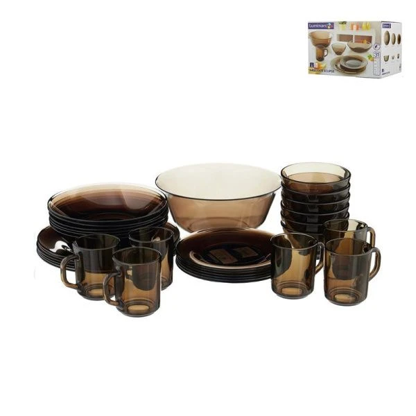 Столовый набор 31пр стекло АМБЬЯНТЕ ЭКЛИПС L5177  (1)