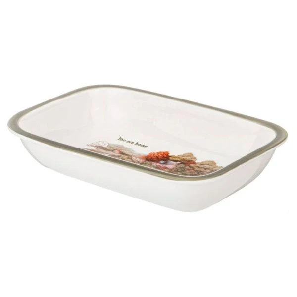 Блюдо 800мл 24*16*5см фарфор Family House (18)