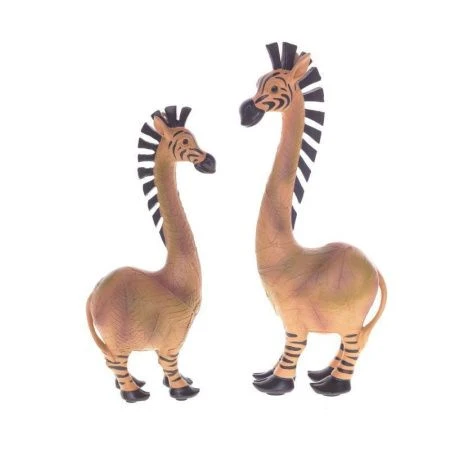 Фигурка Зебра набор 2шт. 16*9*44/14*6*30см (6)