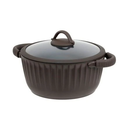 Кастрюля  4,6л h11,9см алюминий АП ASCELLA со стекл.крышкой 24см (6)