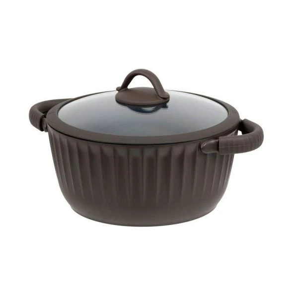 Кастрюля  4,6л h11,9см алюминий АП ASCELLA со стекл.крышкой 24см (6)