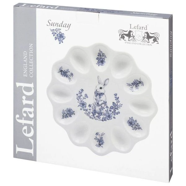 Подставка для яиц (на 12шт) 27,5*2см керамика Sunday (18)