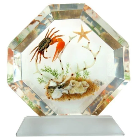 Декор настольный Крабик 10*9*3см (40)