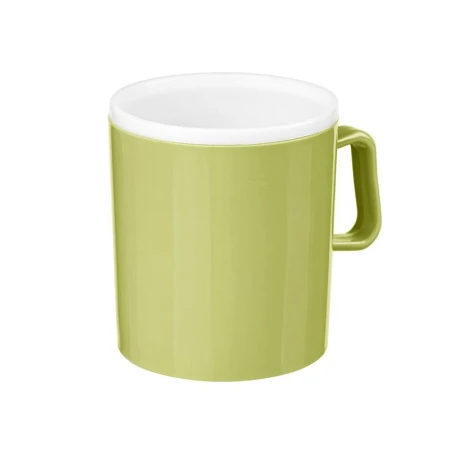 Термокружка двойная 350мл пластик Verona салатовый (45) 221108120/04