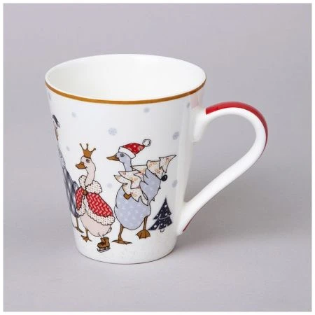 Кружка 270мл фарфор FAMILY CHRISTMAS (24)