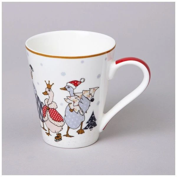 Кружка 270мл фарфор FAMILY CHRISTMAS (24)